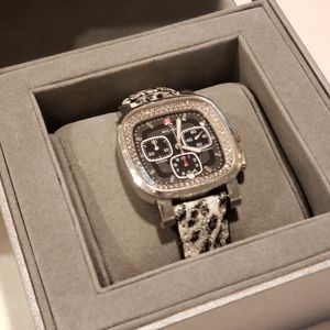 Michele Women's Watch with Diamind Bezel